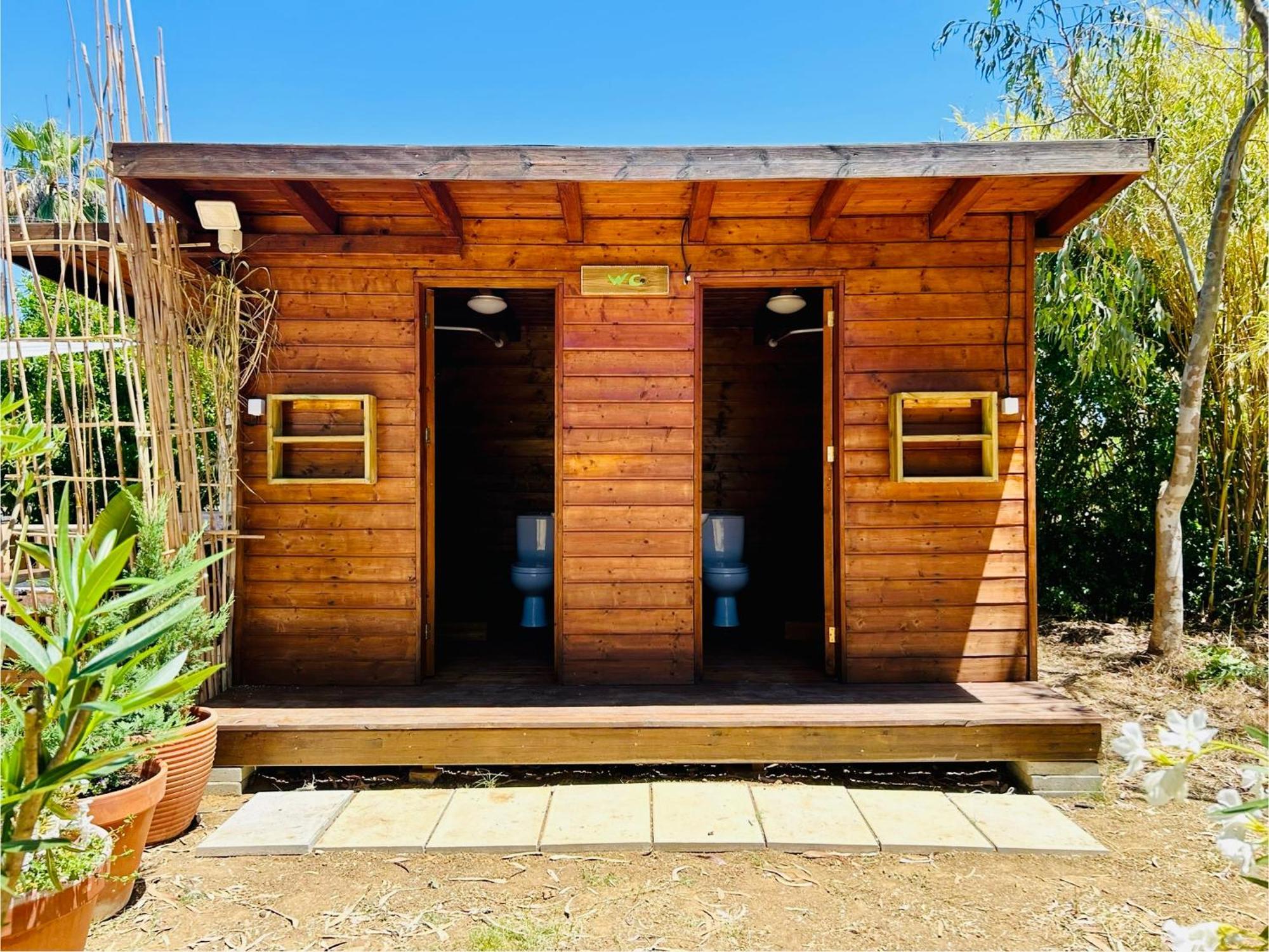 Glamping On Organic Yoga Farm With Natural Swimming Pool Near Beach Moncarapacho Exterior foto